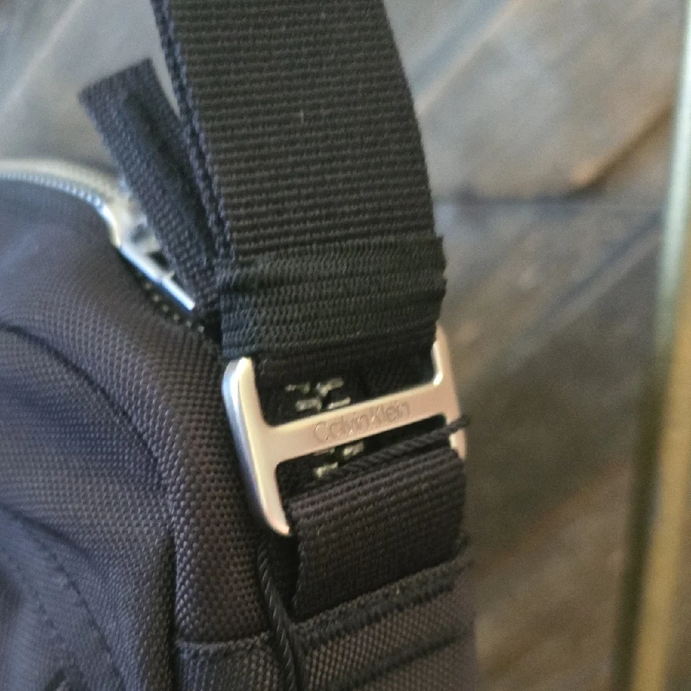 Calvin Klein Black Messenger Bag for Men